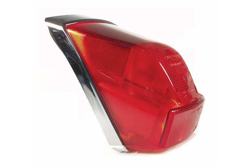 Brillante cuerpo luz roja trasera para Vespa PX Millenium