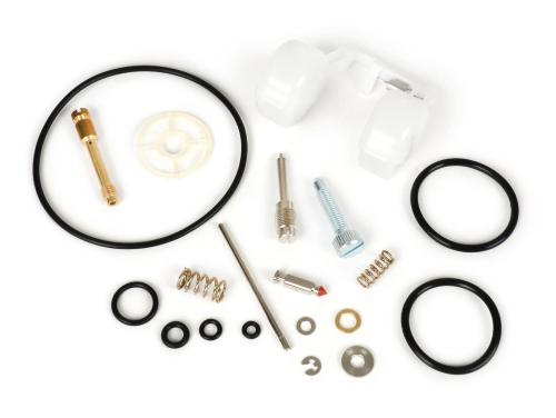 Kit revisione BGM Original con guarnizioni e spillo conico del galleggiante per carburatori Dell'Orto PHBL 24-25 e PHBH 28-30.