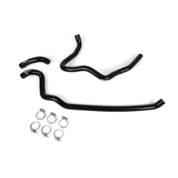 Kit tubi raffreddamento -BGM PRO silicone 180°C- Vespa GT 125-200, Vespa GTL 125-200, Vespa GTS 125-300, Vespa GTV 125-250 - nero