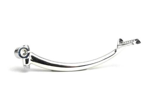 Leva avviamento BGM ORIGINAL 9010029C cromata per Vespa V50, V90, Primavera 125 ed ET3 compatibili. Verificare albero e dentatura.