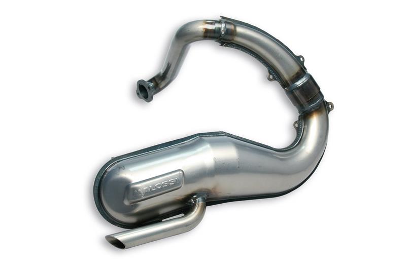 POWER EXHAUST muffler for PIAGGIO APE 50 2T for vehicles WITH ORIGINAL STROKE