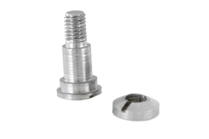 Screw and nut for brake / clutch lever Vespa VNA1-2, VNB1-2, GS150 VS1T (Slotted head)