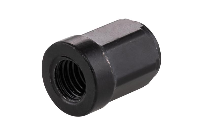 Dado ruota nero M8 - chiave 12  per fissaggio cerchio tubeless SIP (Pz 1)