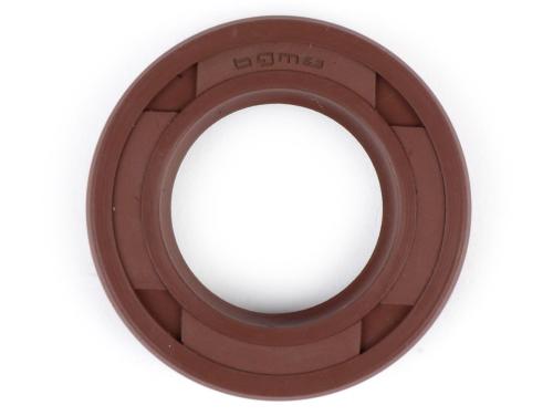 Paraolio lato volano BGM PRO BGM1033 19×32×7 mm in FKM/Viton, con labbro antipolvere e resistenza E10, per Vespa Smallframe compatibili.