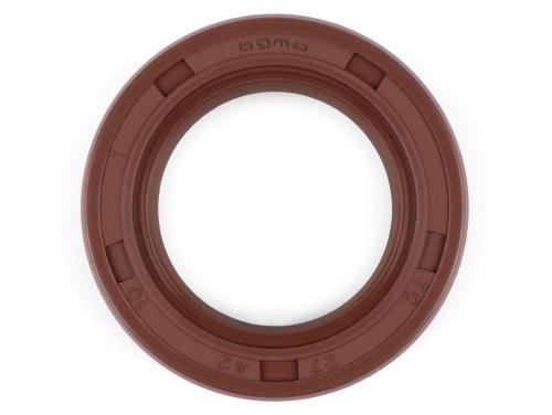 Paraolio ruota posteriore 27x42x10mm -BGM PRO FKM/Viton® (E10/resistente all'etanolo)- Vespa V1-15, V30-33, VN, VM, VL, VD, VB, VGL, PX (da anno 1992), T5 125cc, Cosa - usato per ruota posteriore