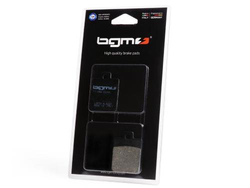 Brake pads -BGM 35.6x49mm- Vespa LT 125/150 3V/4T (RP8M), LX/LXV 50-125-150 (ZAPC38, ZAPC68), S 125 3V/4T (ZAPM68), Piaggio NRG MC²/MC³, Piaggio NRG Power DD/DT (ZAPC45), NRG Purejet (ZAPC452), Runner 50 (front), Runner 125-180 (rear), Runner 50 P