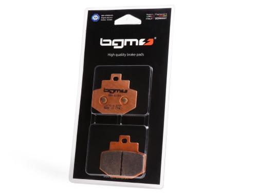 Brake pads -BGM PRO Sintersport 55.5x49mm- Vespa GTS (rear, all models) - GTS300 HPE, Supertech, Supersport, Super Racing Sixties, Super Notte, Yacht Club, Touring, Super, GTV300 Sei Giorni, GT, GTL, GTS, Gilera Runner VX/VXR 125-180-