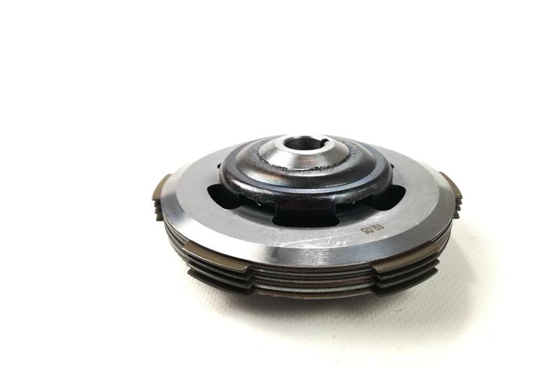 Complete clutch unit 4 carbon discs for Vespa 50 - 90 - 125 Primavera - ET3 - PK 50 S / XL