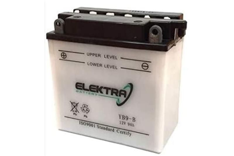 12V 9AH Batterie für Vespa PX mit Elektrostart Abmessungen in mm: 130x70x140