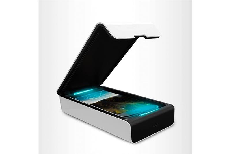 Portable UV-C sterilizer for smartphones, accessories and other small items