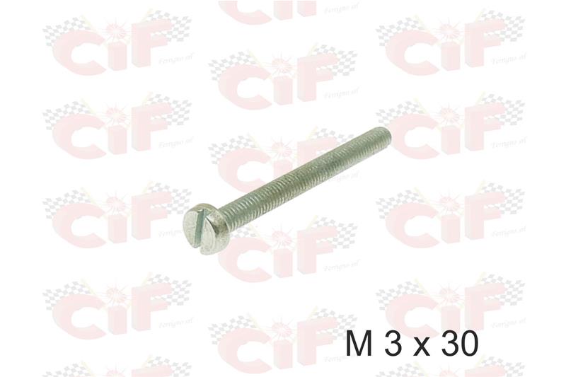 Vite testa a taglio M3 X 30mm