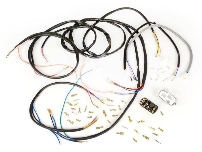 Kit de sistema eléctrico para el uso de encendido electrónico de CA, para Vespa 50 NLR, Primavera, ET3, Rally, Sprint