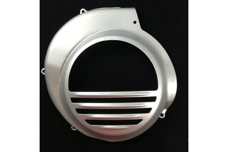 Gray flywheel cover for Vespa PX with electric start
