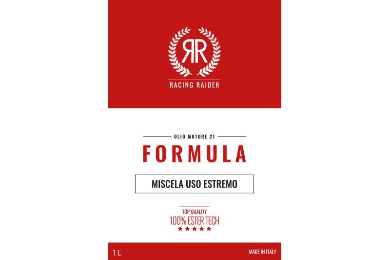 Olio miscela FORMULA, uso estremo confezione da 1 lt per Vespa