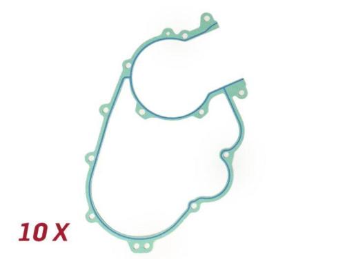 Set BGM PRO BGM1212CCSX: 10 guarnizioni carter in carta da 0,5 mm con silicone, per Vespa PX80-200, Cosa125-200, Sprint Veloce e Rally 200.