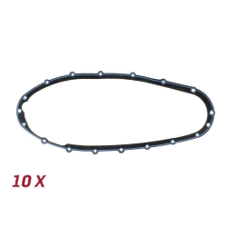 Set guarnizioni coperchio motore -BGM PRO silicone- Lambretta LI 125-150, LIS, SX, TV (serie 2-3), DL/GP 125-200  - 10 pz