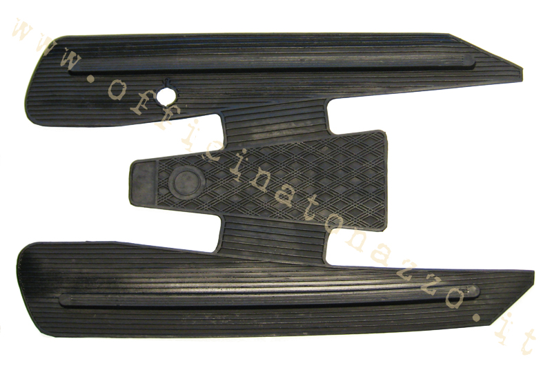 Rubber footpeg mat for Vespa ET3 - Primavera