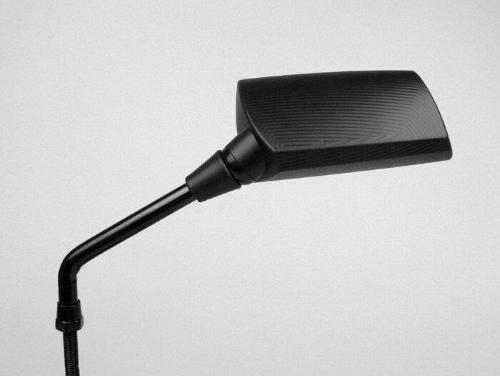 Specchio sinistro BGM ORIGINAL F1 2K10 nero, attacco filettato M8 e stelo da 75 mm. MPN 7671273, GTIN 4251389144472.