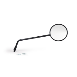 Specchietto -BGM PRO, Ø=105mm- Vespa nero, destra