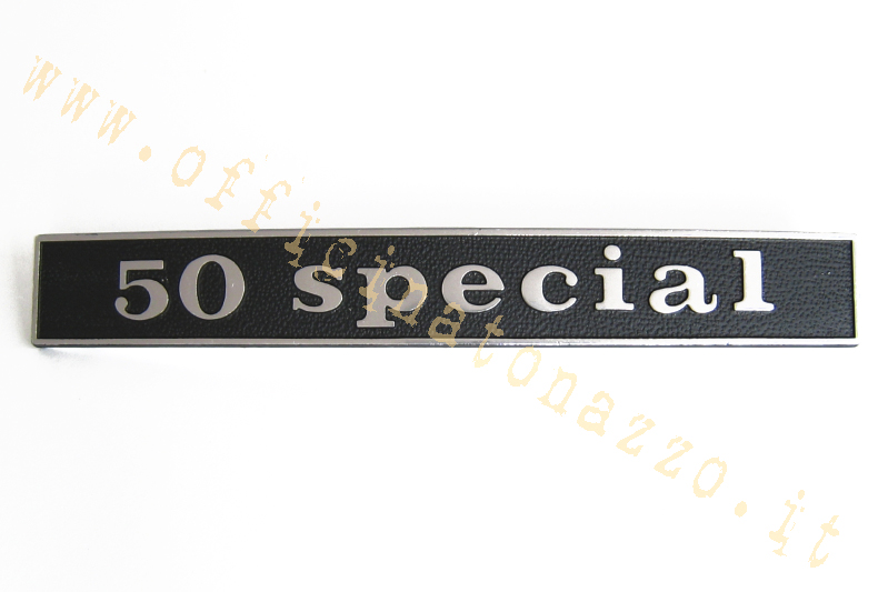 placa trasera "50 Especial"