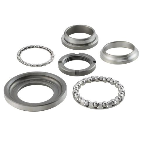 Kit cuscinetti sterzo superiore e inferiore a 6 pezzi, senza parapolvere, per Vespa classiche e diversi scooter Piaggio/Gilera.