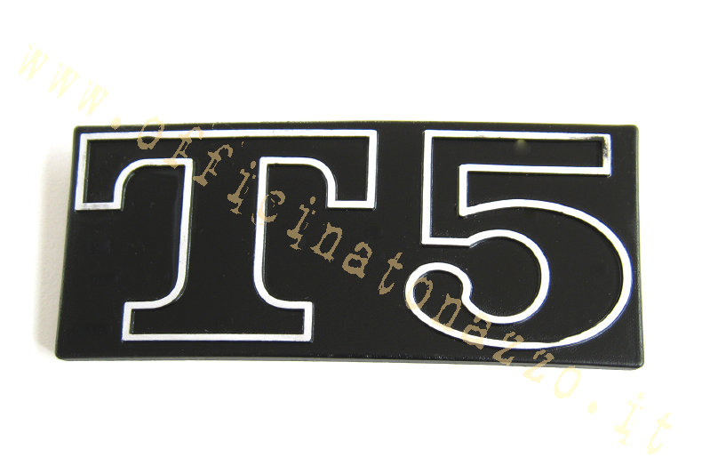 Targhetta cofano "T5"