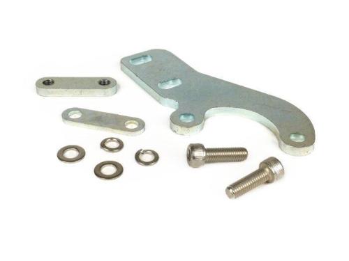 Supporto marmitta anteriore -BGM PRO Clubman V3.0- Lambretta 1a serie, 2a serie, 3a serie - argento
