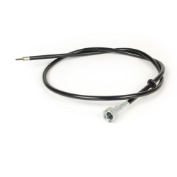 Trasmissione contachilometri BGM Original BGM6412SC, nera e con attacco a ghiera, per Vespa P/PX/PE prima serie fino al 1984.
