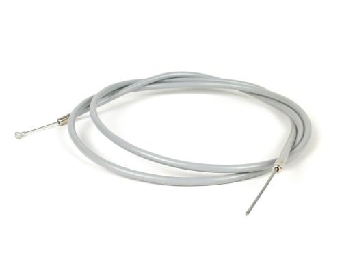 Trasmissione frizione completa BGM ORIGINAL BGM6440CC con guaina grigia a basso attrito per Vespa 50, 90, Primavera ed ET3 compatibili.