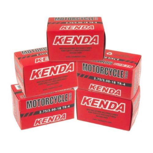 Camera d'aria Kenda per gomme 2.00-17 e 2.25-17 su Piaggio Ciao. Verificare misura del pneumatico, cerchio e tipo di valvola prima dell'acquisto.