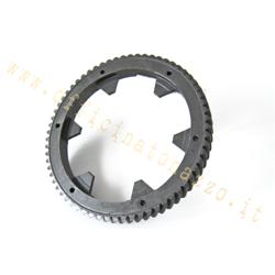 Primary Corona Z65 meshes with the original Z23 pinion for Vespa PX 200 - P200E - Rally 200