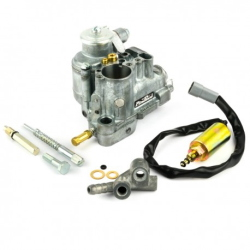 Carburatore completo Pinasco SI 26/26 H 25295002 per Vespa Cosa 125, 150 e 200. Verificare comandi, scatola, alimentazione e taratura.