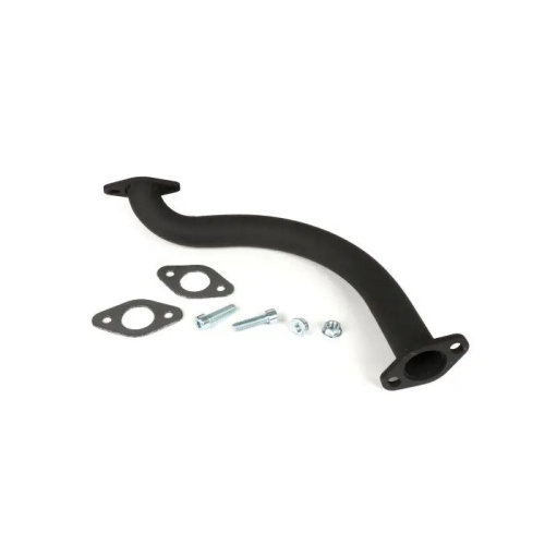 Collettore BGM PRO BGM125BB BigBore in acciaio nero, interno 30 mm, per marmitte banana Piaggio, Sito e Faco su Vespa Primavera 125 ed ET3.