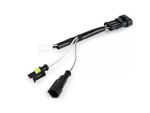 Kit cavo adattatore per conversione frecce posteriori -BGM PRO- Vespa GTS125-300 HPE (2019-) - per montare le frecce Moto Nostra LED con luce sequenziale dinamica a LED e fanale posteriore (modelli fino al 2018)