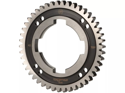 4th gear gear - BGM PRO, 4-speed gearbox - Vespa PK S, PK XL1, PK XL2, ETS, V50 (V5A1T serial no. 69444), Special (V5B3T serial no. 94315), Elestart (V5B4T June no. 1514), PV125 (VMA2T June no. 150203), ET3 (VMB1T June no. 8161) - 46 teeth (std)