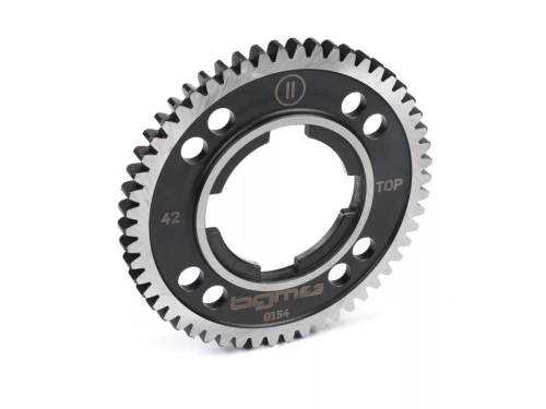 2nd gear gear - BGM PRO, 4-speed gearbox - Vespa PK S, PK XL1, PK XL2, ETS, V50 (V5A1T serial no. 69444), Special (V5B3T serial no. 94315), Elestart (V5B4T June no. 1514), PV125 (VMA2T June no. 150203), ET3 (VMB1T June no. 8161) - 54 teeth (std)