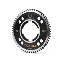 1st gear gear - BGM PRO, 4-speed gearbox - Vespa PK S, PK XL1, PK XL2, ETS, V50 (V5A1T serial no. 69444), Special (V5B3T serial no. 94315), Elestart (V5B4T June no. 1514), PV125 (VMA2T June no. 150203), ET3 (VMB1T June no. 8161) - 58 teeth (std)