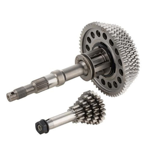 CAMBIO COMPLETO A 6 INNESTI GRAN TOUR MONTATO 10/55 14/53 18/50 21/47 (ASSE RUOTA, SEEGER, SPESSORI CALIBRATI, CROCERA, MOLLA, SFERE, 4 CORONE, CLUSTER, ROSETTA E DADO M10X1)