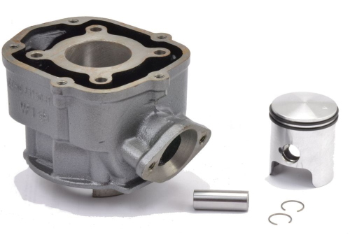 Cilindro PIAGGIO 50 cc per DERBI D50B0 50cc 2T LC Ã 39,88mm, alluminio, 2 fasce elastiche, senza testa, grado A - riparazione perfetta