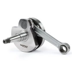 Árbol motor -BGM Pro Touring (válvula rotativa) carrera 60 mm, biela 125 mm, bulón del pistón=Ø16 mm- Vespa PX125, PX150