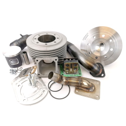 Pinasco 145cc "ZUERA EVR" Big Bore aluminium cylinder with side spark plug for Vespa PK