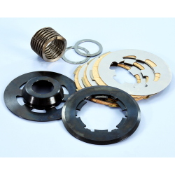 Kit frizione Polini Original 230.0505 con molla Wave regolabile 80-125 kg, quattro dischi in sughero e tre in acciaio per Vespa Smallframe 50-125.