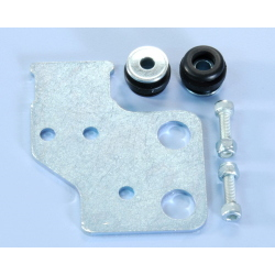 Staffa Polini 171.0646 per bobina e regolatore su Vespa 50 Special, 125 Primavera ed ET3. Fissaggio al carter nella posizione originale. EAN 8054705042324.