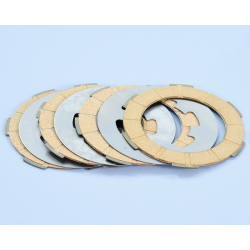 Serie Polini For Race a 4 dischi senza molla per Vespa 50 PK/Special/XL, Vespa 125 ETS/PK/Primavera/ET3/XL e Piaggio Ape 50.