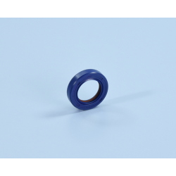 Paraolio Polini 285.0141 lato volano grande, 20×32×7 mm, corpo FKM e labbro PTFE. Per Vespa Smallframe e Ape 50 con cono Ø20 mm.