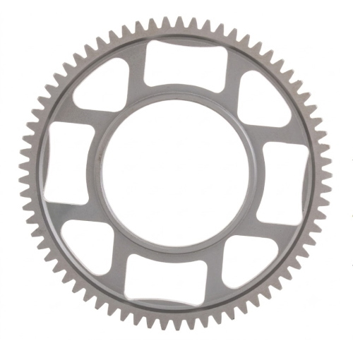 Corona primaria Crimaz Z69 scomponibile di ricambio per trasmissioni Vespa Smallframe 50, 90, Primavera, ET3 e PK compatibili. Fornitura della sola corona, per uso agonistico-sportivo.
