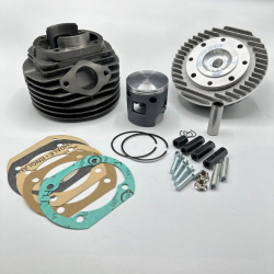 Cilindro Vmc GS58 135cc in ghisa completo di testa per Vespa 50 - ET3- Primavera
