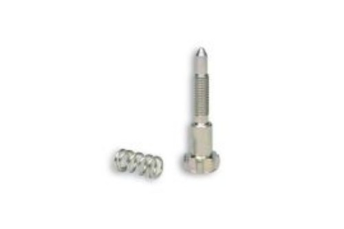 Kit vite battuta valvola gas Dell'Orto 5302900 78 con molla, per regolazione del minimo su carburatori PHVA e PHBN compatibili.
