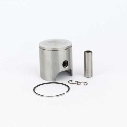 Pistone completo Pinasco 10121101 Ø47 mm, monofascia con spinotto Ø10 mm, per gruppi termici G-Force 10051904 e 10051906 su Minarelli orizzontale 2T.