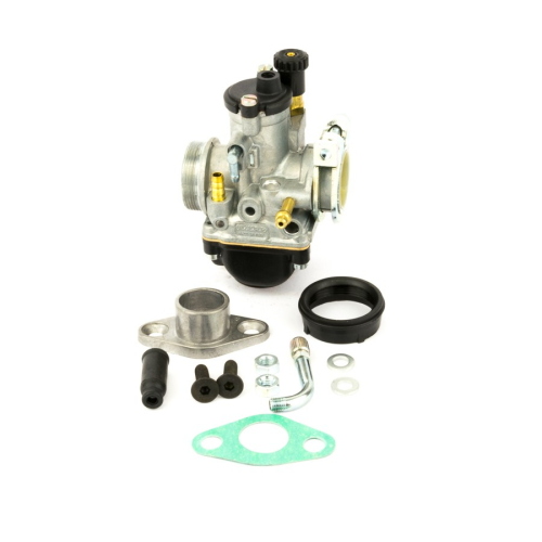 Kit alimentazione Pinasco 10294986 Ø19 mm per Aprilia SR 50 Replica LC 2000 e Suzuki Estilete, Katana e Zillion 50 2T compatibili.